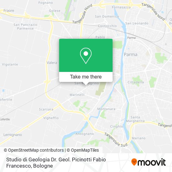 Studio di Geologia Dr. Geol. Picinotti Fabio Francesco map
