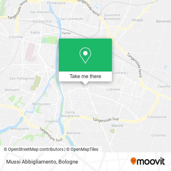Mussi Abbigliamento map
