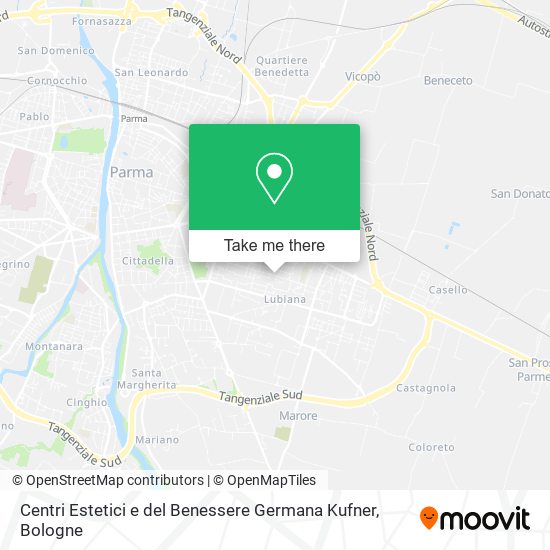 Centri Estetici e del Benessere Germana Kufner map