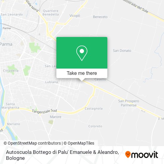 Autoscuola Bottego di Palu' Emanuele & Aleandro map