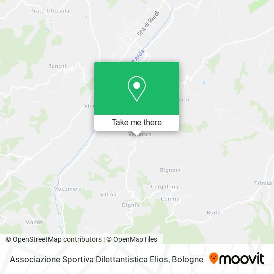 Associazione Sportiva Dilettantistica Elios map