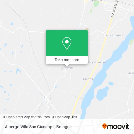 Albergo Villa San Giuseppe map