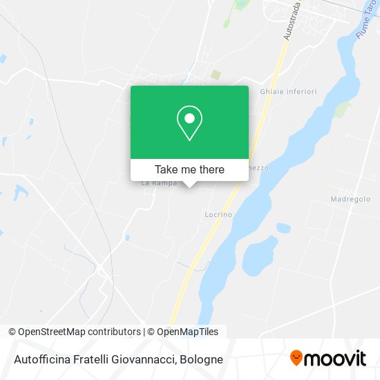 Autofficina Fratelli Giovannacci map