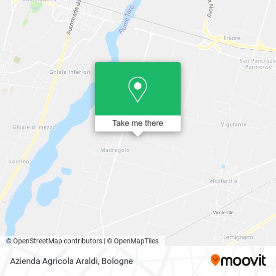 Azienda Agricola Araldi map