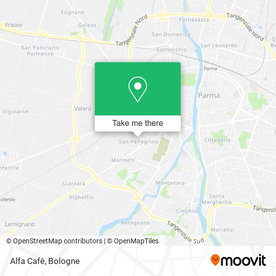 Alfa Cafè map