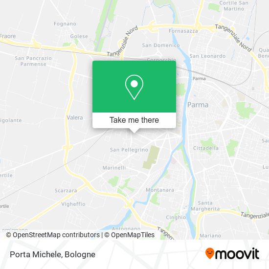 Porta Michele map