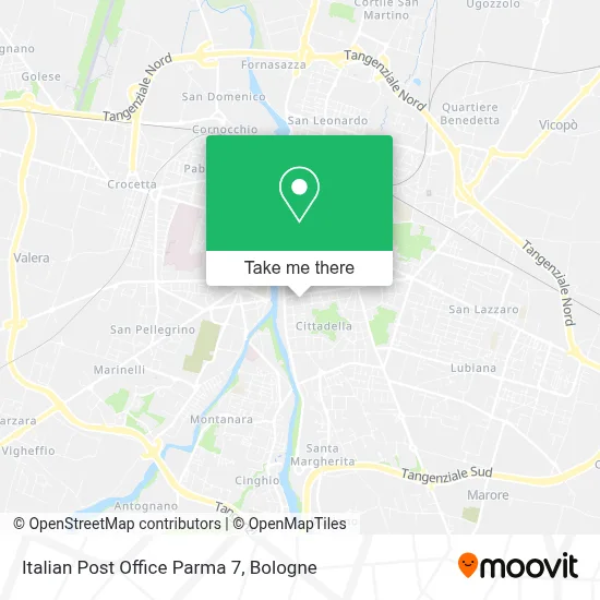 Italian Post Office Parma 7 map