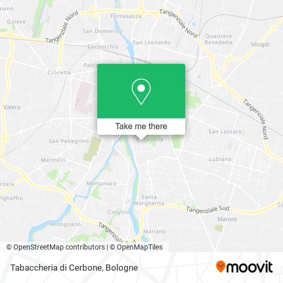 Tabaccheria di Cerbone map