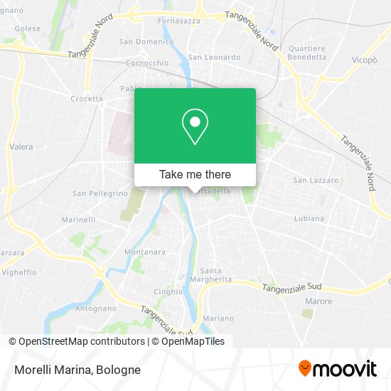 Morelli Marina map