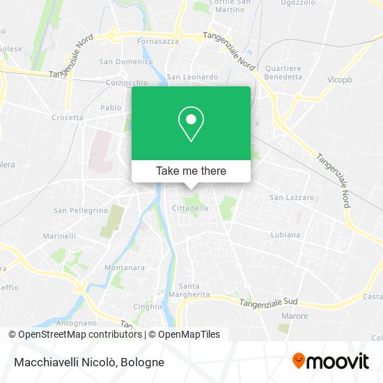 Macchiavelli Nicolò map