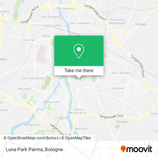 Luna Park Parma map