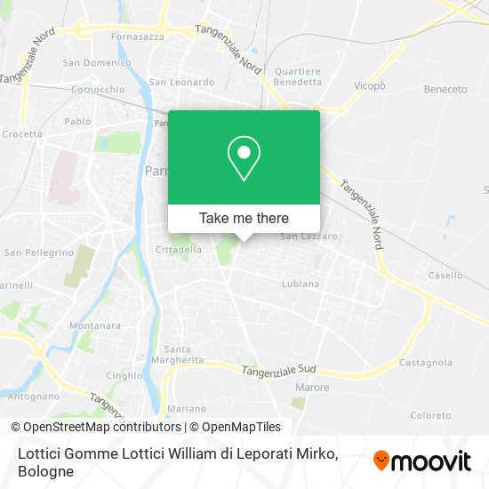 Lottici Gomme Lottici William di Leporati Mirko map