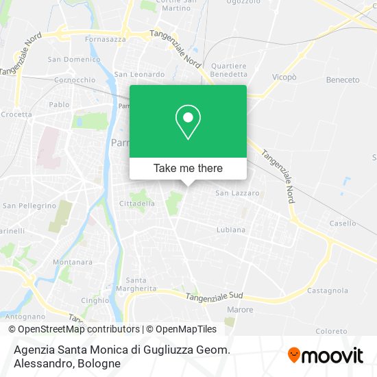Agenzia Santa Monica di Gugliuzza Geom. Alessandro map