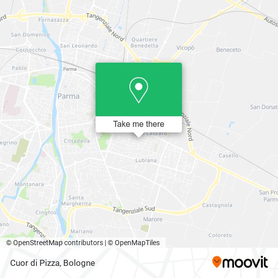 Cuor di Pizza map