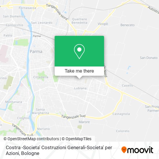 Costra -Societa' Costruzioni Generali-Societa' per Azioni map