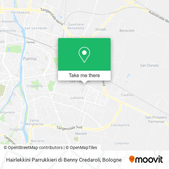 Hairlekkini Parrukkieri di Benny Credaroli map