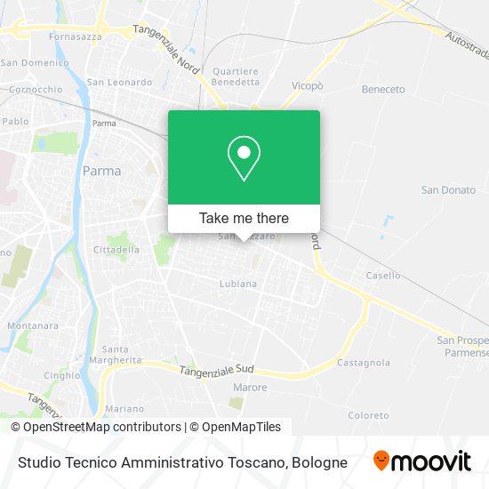 Studio Tecnico Amministrativo Toscano map