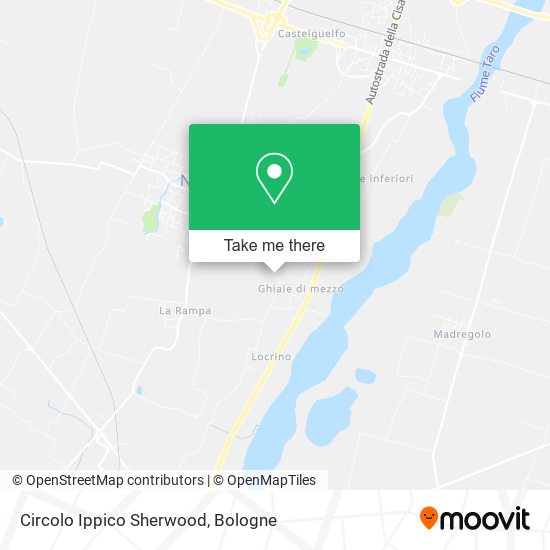 Circolo Ippico Sherwood map