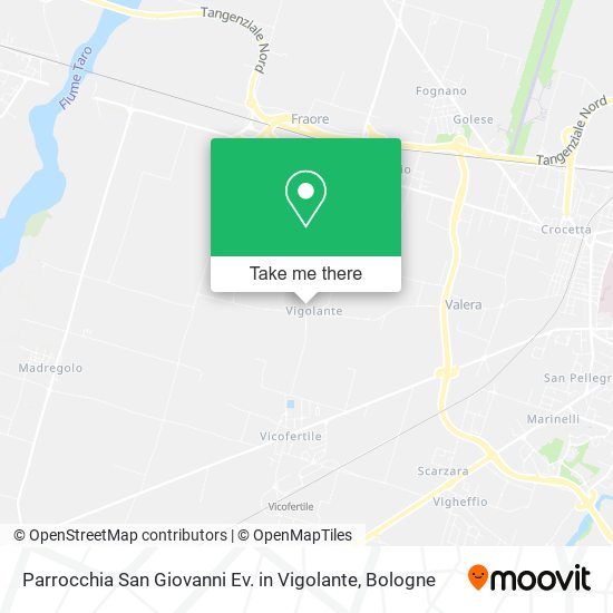 Parrocchia San Giovanni Ev. in Vigolante map
