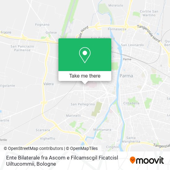 Ente Bilaterale fra Ascom e Filcamscgil Ficatcisl Uiltucommii map