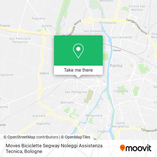Moves Biciclette Segway Noleggi Assistenza Tecnica map