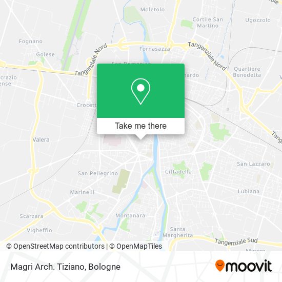 Magri Arch. Tiziano map