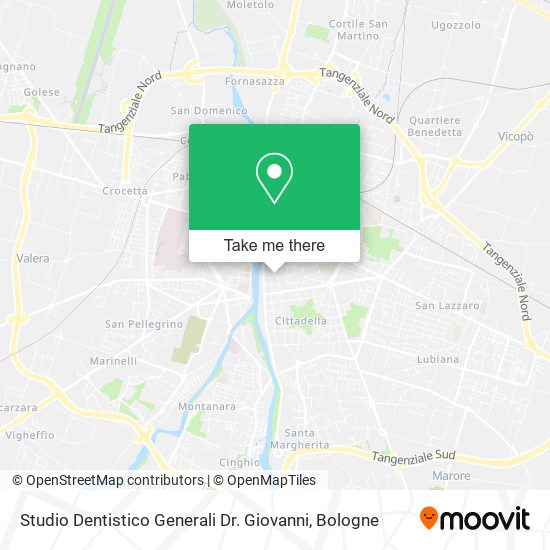 Studio Dentistico Generali Dr. Giovanni map