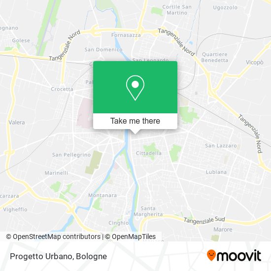 Progetto Urbano map