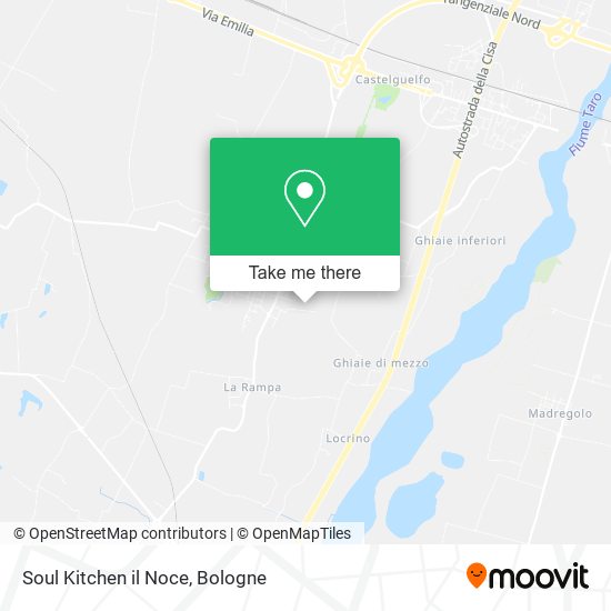 Soul Kitchen il Noce map