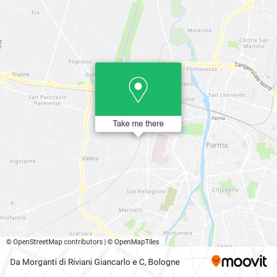 Da Morganti di Riviani Giancarlo e C map