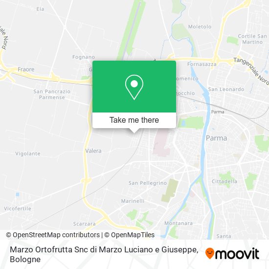 Marzo Ortofrutta Snc di Marzo Luciano e Giuseppe map