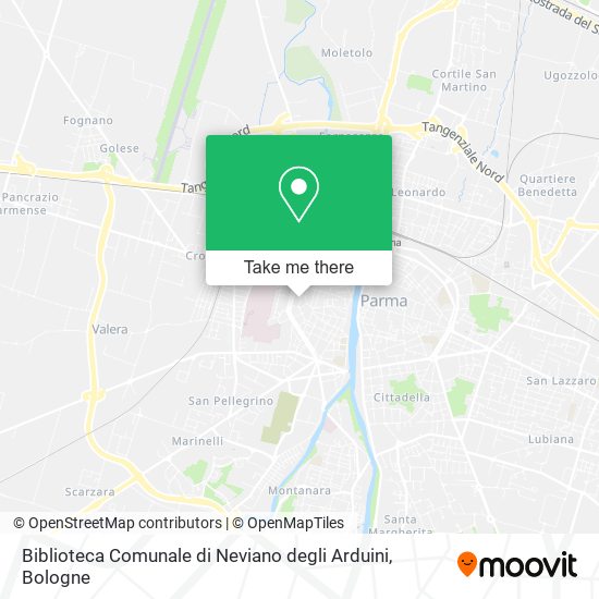 Biblioteca Comunale di Neviano degli Arduini map
