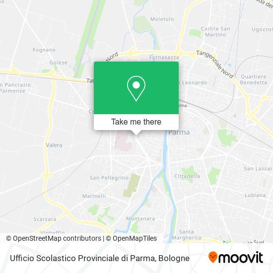 Ufficio Scolastico Provinciale di Parma map