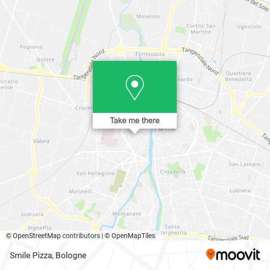 Smile Pizza map