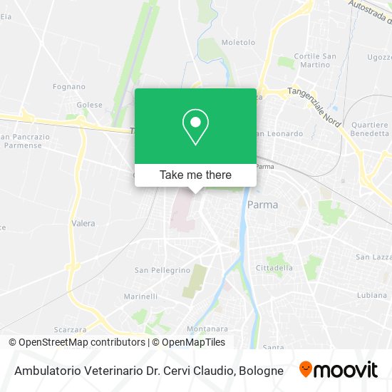 Ambulatorio Veterinario Dr. Cervi Claudio map