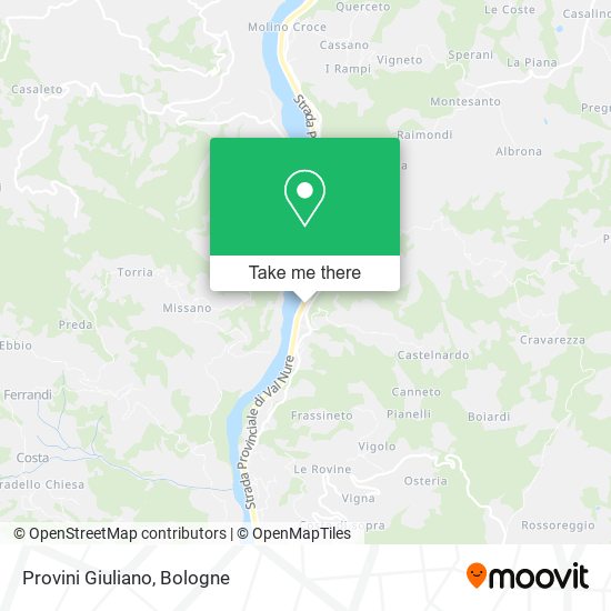 Provini Giuliano map