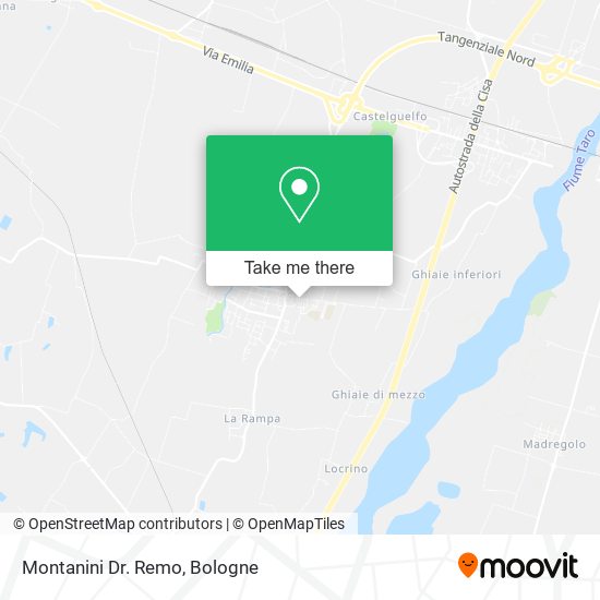 Montanini Dr. Remo map
