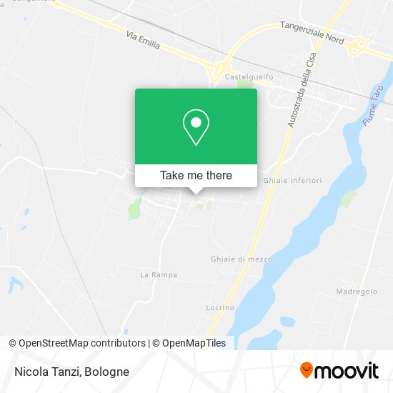 Nicola Tanzi map