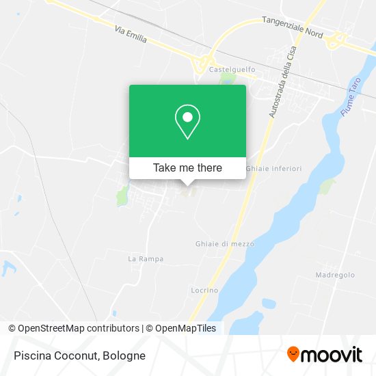 Piscina Coconut map
