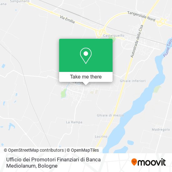 Ufficio dei Promotori Finanziari di Banca Mediolanum map