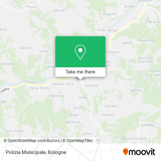 Polizia Municipale map