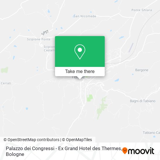 Palazzo dei Congressi - Ex Grand Hotel des Thermes map