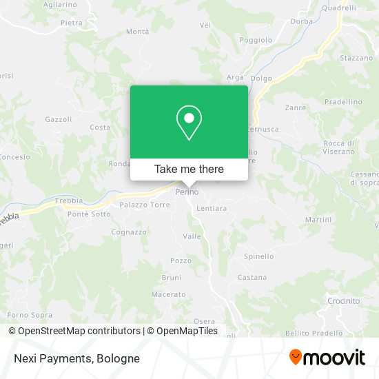 Nexi Payments map