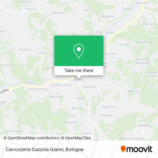Carrozzeria Gazzola Gianni map