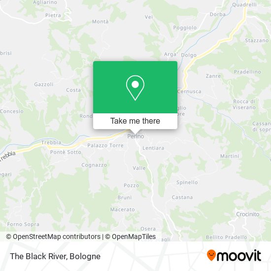The Black River map