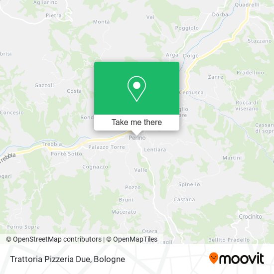 Trattoria Pizzeria Due map