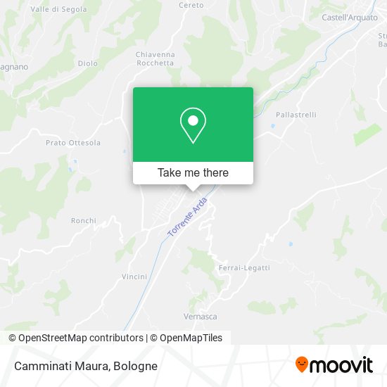 Camminati Maura map