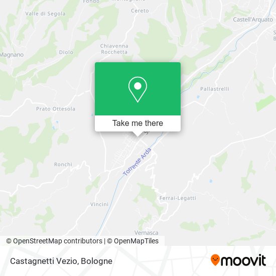 Castagnetti Vezio map