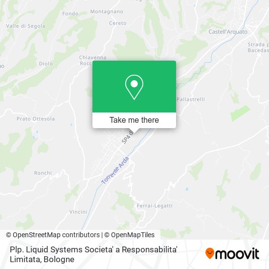 Plp. Liquid Systems Societa' a Responsabilita' Limitata map