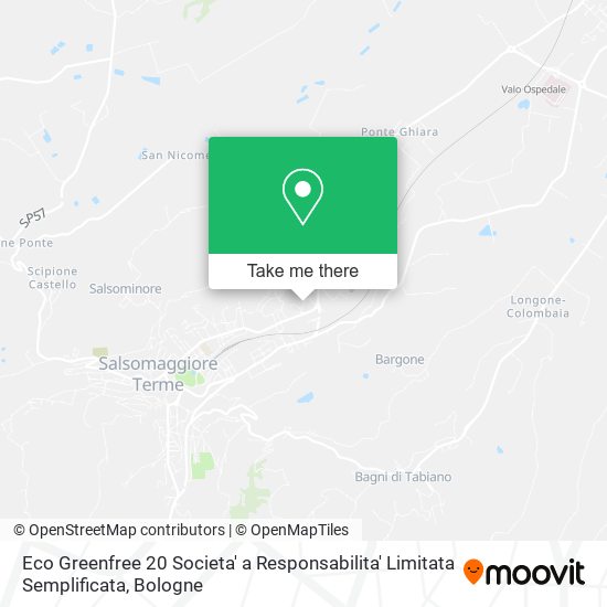Eco Greenfree 20 Societa' a Responsabilita' Limitata Semplificata map